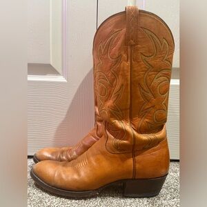 El Dorado HANDMADE Men's 10B Calf Western COWBOY Boots  Style 9303 Made In USA
